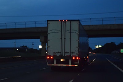 truckstop truck stop hours of service evening parking hos fuel island20160526_0076