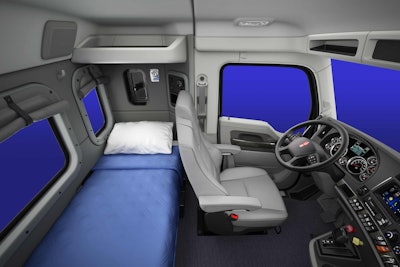 The 40-inch sleeper includes 22 cubic feet of storage and can accommodate a 24-inch mattress.