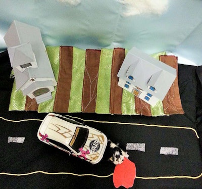 Aerial view from News Chopper 9