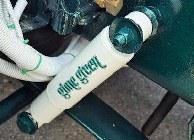 “Gone green,” down to the shocks…