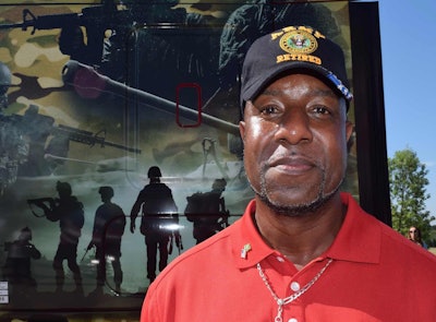 Lincoln Brown of Dalton, Ga., by way of New Jersey, will run the Army-dedicated tractor.