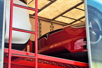 Tesla Model In Car Haul Trailer 2016 07 11 16 21