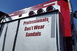 pros don't wear sandals