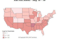 You can always find a load in Atlanta, but it may pay less than it did in June. Rates declined on most northbound lanes out of Atlanta and Charlotte last week. Memphis rates mostly held steady, but a 15-cents-per-mile spike on the lane to Columbus was a bright spot in an otherwise quiet week. Pricing was relatively stable in the Northeast and Midwest, but dropped down slightly in Dallas and Houston. Rates also drifted down in Los Angeles.