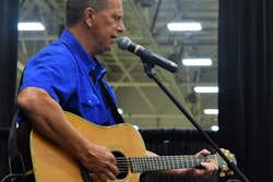 Bill Weaver, pictured during the Trucker Talent Search All-Stars performance at the 2016 Great American Trucking Show.