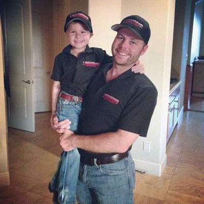 Jake and his son Jaden