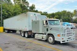 The company he bought the truck from had originally spec’d it for hauling grain — as lightweight as possible. It only features a single fuel tank, for instance, another boon to his fuel mileage, and the frame rails are thinner than a standard tractor frame.