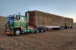 Kenneth Zwald's cabover hay hauler