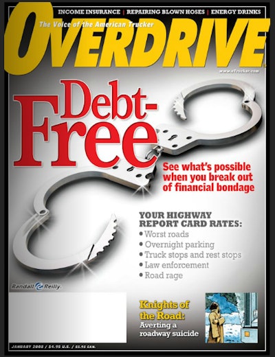 Overdrive January 2008 cover