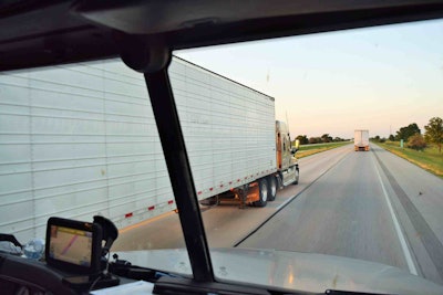 Daimler Trucks is asking FMCSA to allow it to mount an attention assist and lane departure warning system camera below the area currently allowed by regulations.