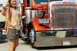 Wendy with Anderson Bean boots and pretty trucks