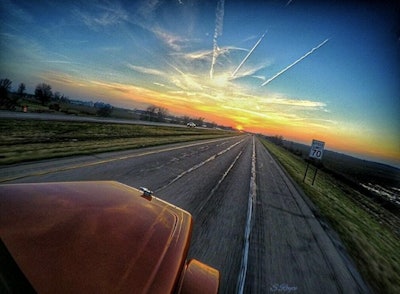 This Arkansas scene is one of Royce’s many sunset shots.