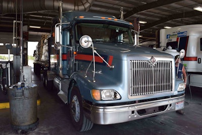 Owner-operator Dan Heister hauls flatbed for Boyd Bros.
