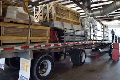 Owner-operator Dan Heister hauls flatbed for Boyd Bros.
