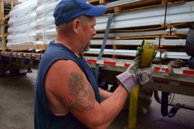 Owner-operator Dan Heister hauls flatbed for Boyd Bros.