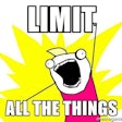 limit all the things meme