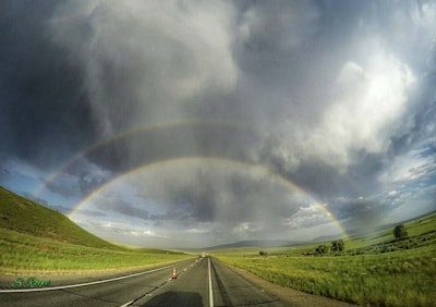 With her Facebook post of this, Royce wrote, “Wyoming Wishing Me A Happy Birthday Today.”