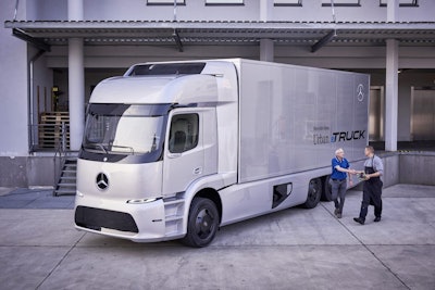 Daimler Trucks’ Mercedes-Benz Urban eTruck