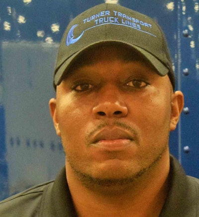 Turner Transport driver Jay Dorris