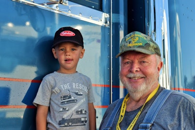 Hilbrenner and grandson, Silo