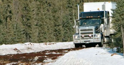 The latest episode of the History Channelâs âIce Road Truckersâ saw the drivers facing some difficult situations with the deterioration of the roads.