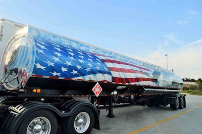 The tank’s driver side is dedicated to Maxey’s father-in-law father-in-law, a Vietnam veteran.