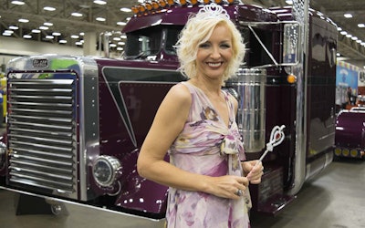 Brita Nowak was named the 2016 winner of Overdrive‘s Most Beautiful contest. This year’s winner will receive an expenses-paid trip to the Great American Trucking Show, along with a makeover, photo shoot and more.