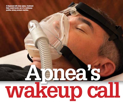 Click through this photo to see Overdrive‘s recent in-depth coverage of potential sleep apnea screening regulations in the “Apnea’s Wakeup Call” series.