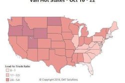 Three areas traditionally considered as “backhaul markets” saw big increases in volumes and rates on DAT Load Boards: Denver, Seattle and Buffalo. There are still a lot of loads in L.A. and Stockton, Calif., as well. Rates in the Southeast fell back to earth after a one-week surge following the storm. Highway closures also made moving freight more expensive. The roads are open now, and the average outbound rate from Charlotte dropped 22 cents.