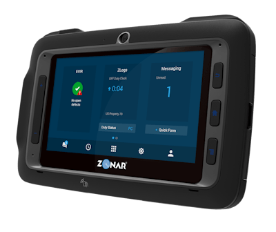 Zonar says its next-generation tablet, Zonar Connect, is faster, more responsive and more customizable compared to previous-generation units.