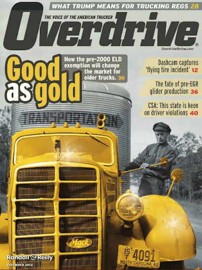 Published also in the December issue of Overdrive, this feature begins a series of stories about the real-world implications of the Federal Motor Carrier Safety Administration’s plans to require ELDs, from substantial opposition to the mandate, efforts to thwart it, and a growing number ELD service providers to potential impacts on capacity, rates and pay.