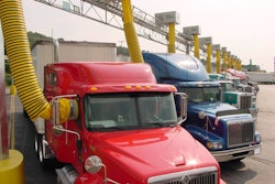 A new partnership will allow IdleAir to provide power to trucks at its locations through eNow’s solar panels.