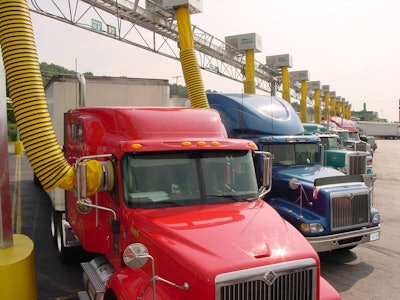 A $300,000 Duke Energy project will provide truckers with IdleAir electrification services at the Big Boy’s Truck Stop in Kenly, N.C.