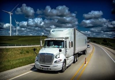 Celadon Group announced recently it is offering an $8,000 sign-on bonus for lease-purchase and company teams. (Photo by 365 Trucking)