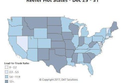 DAT ReeferHotStatesMap-2016-Dec25-31-2017-01-06-08-25