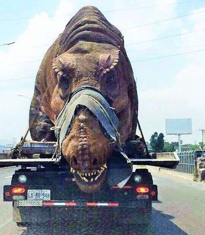 Support your local dinosaur.