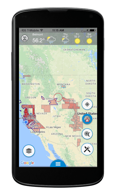Road Hunter Weather View Out West 2017 01 11 15 31