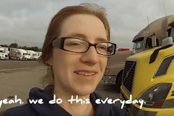 Driver Allie Knight, the most popular of trucking’s video bloggers, has more than 68,000 youtube subscribers. One of Knight’s videos will be featured this weekend in Overdrive’s Video 6-Pack.