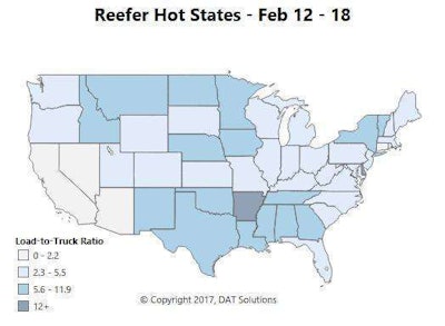 Dat Reefer Hot States Map 2017 Feb12 18 2017 02 22 05 58
