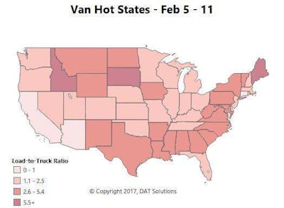 Dat Van Hot States Map 2017 Feb5 11 2017 02 16 08 41