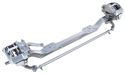 Kenworth Class 8 trucks now come standard with Meritor’s MFS+ steer axle.