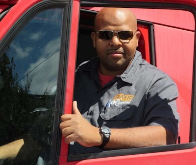 Rico Muhammad’s reefer freight operation, based in Atlanta, is comprised of two trucks operating primarily in the Southeast and sometimes outside the region. Follow this link or click through the image to read about Muhammad’s adoption of Rand McNally’s TND760 ELD unit ahead of the mandate.
