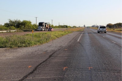 The National Transportation Safety Board determined a crash between a 2013 Hyundai Elantra and a 2009 Freightliner was caused by fatigue from the driver of the Hyundai. NTSB found the driver of the car overcorrected from drifting toward the median, lost control and spun across the median before colliding with a truck. (Photo from NTSB crash report)