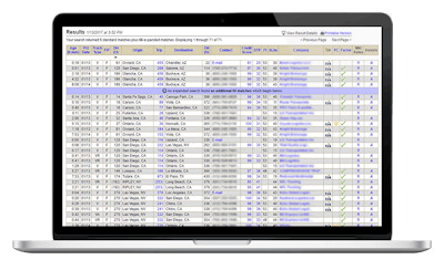 DAT TruckersEdge on a laptop