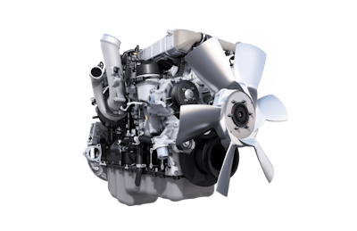 Navistar launched its new 12.4-liter engine, the International A26, at TMC Monday.