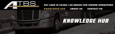 Access all manner of advice and information via the “Knowledge Hub” on the website of owner-operator business service firm ATBS.