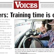 Alaska-based driver and trainer Dan Tucker, the author of this editorial, was responding to recent coverage of the lack of a behind-the-wheel minimum number of hours in FMCSA’s driver-training rule, also featured in this month’s print issue of Overdrive.