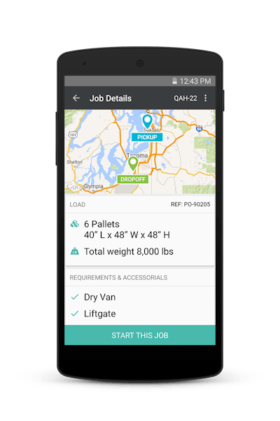 The Convoy brokerage’s on-demand freight platform’s tools are mobile-centric for carriers. Company founder Dan Lewis said a desktop-/laptop-suitable administration program for small fleets is in development.