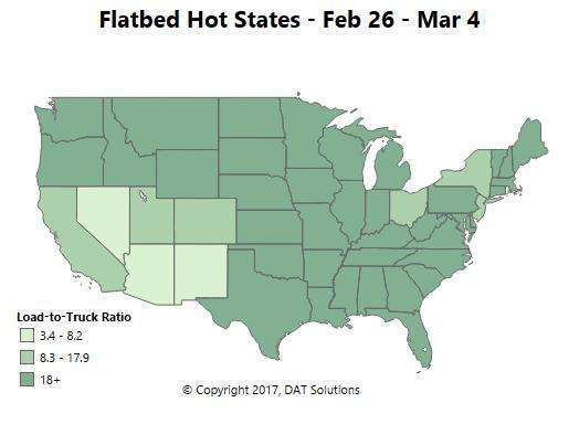 DAT FlatbedHotStatesMap-2017-Feb26-Mar4-2017-03-08-11-57