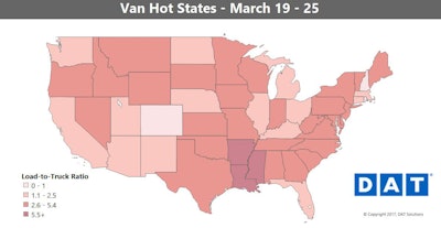 Dat Van Hot States Map 2017 Mar19 25 2017 03 29 07 31